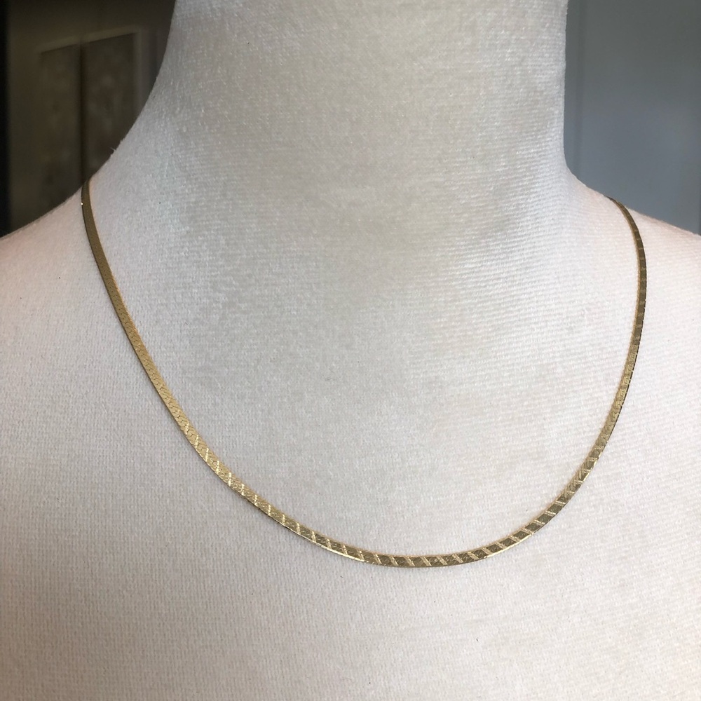 14k GLF stamped chain 17.5”